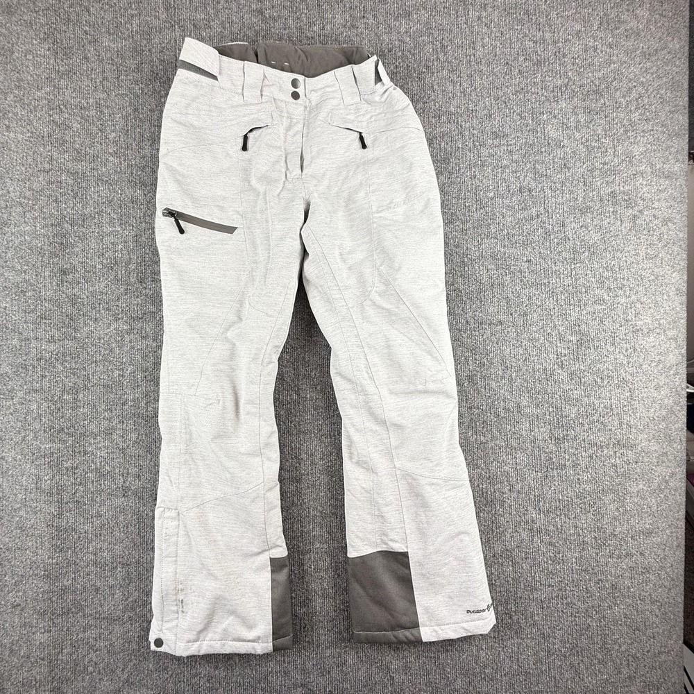 Outdoor Gear Snow Pants Womens Small Gray Insulated Ski‎ Bootcut Zip Pockets